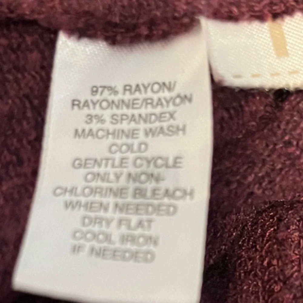 Lou & Grey Rich Burgundy Cowl Neck Dress - Picture 3 of 7